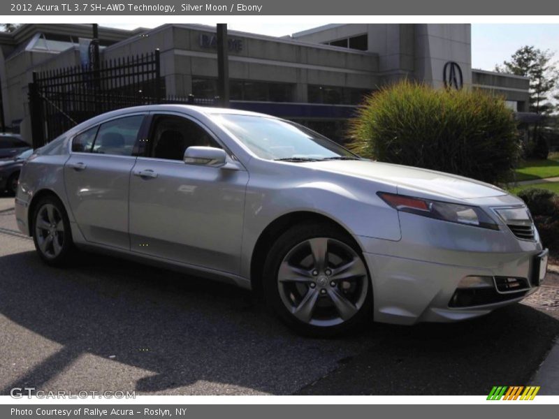 Silver Moon / Ebony 2012 Acura TL 3.7 SH-AWD Technology