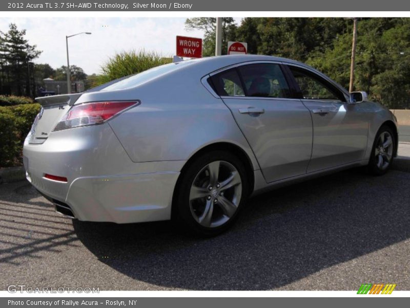 Silver Moon / Ebony 2012 Acura TL 3.7 SH-AWD Technology