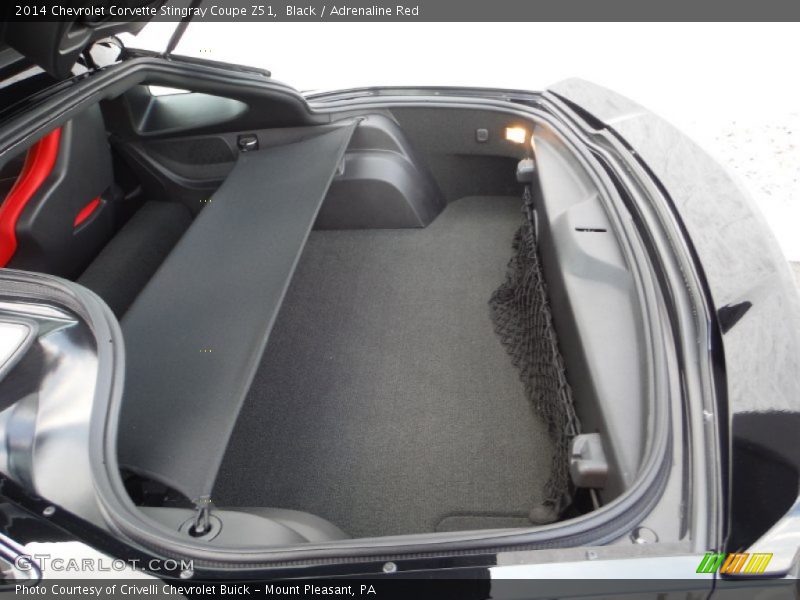  2014 Corvette Stingray Coupe Z51 Trunk