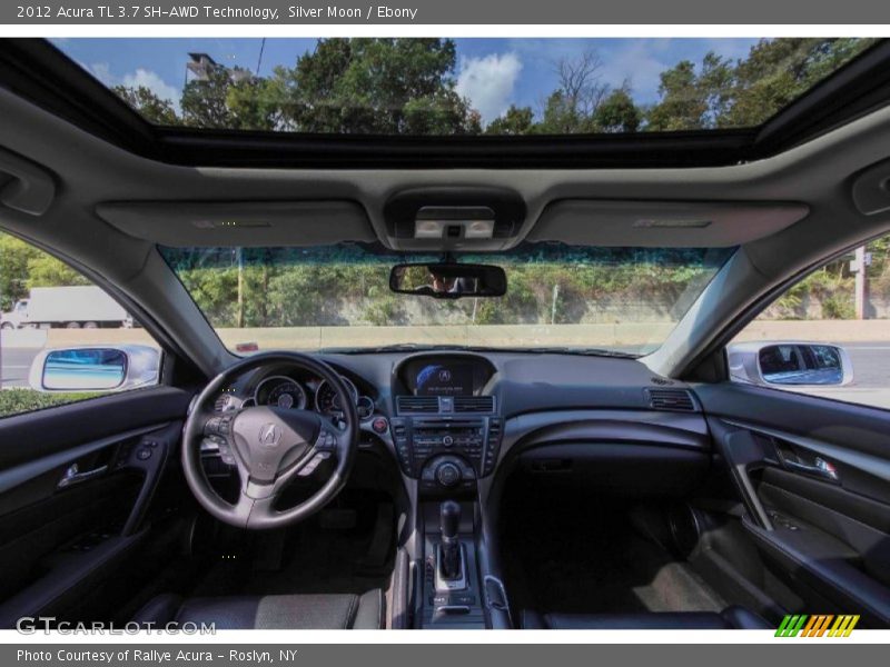 Silver Moon / Ebony 2012 Acura TL 3.7 SH-AWD Technology