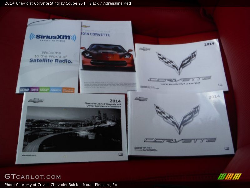 Books/Manuals of 2014 Corvette Stingray Coupe Z51