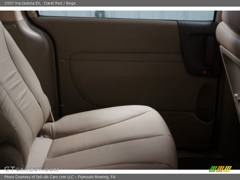 Claret Red / Beige 2007 Kia Sedona EX