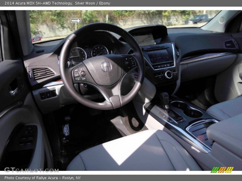 Silver Moon / Ebony 2014 Acura MDX SH-AWD Technology