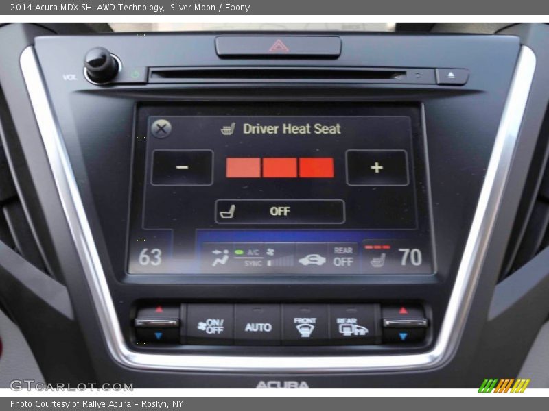 Silver Moon / Ebony 2014 Acura MDX SH-AWD Technology
