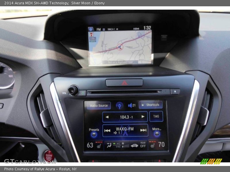 Silver Moon / Ebony 2014 Acura MDX SH-AWD Technology