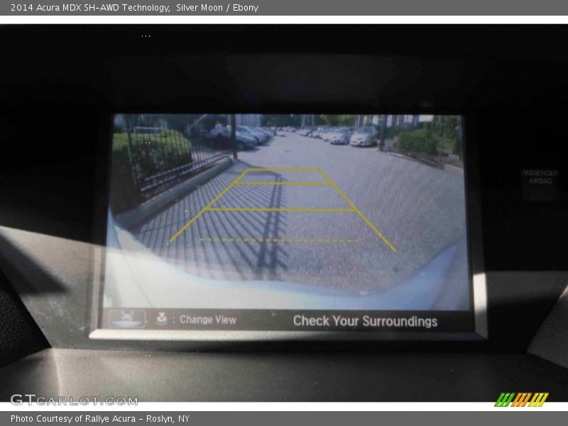 Silver Moon / Ebony 2014 Acura MDX SH-AWD Technology
