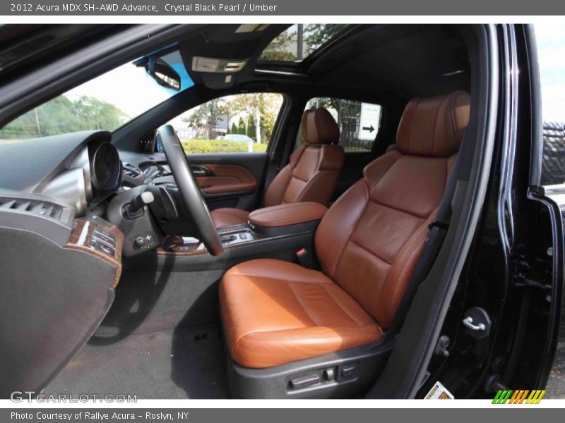  2012 MDX SH-AWD Advance Umber Interior