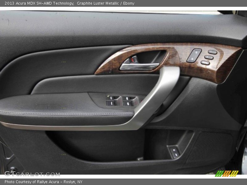 Graphite Luster Metallic / Ebony 2013 Acura MDX SH-AWD Technology