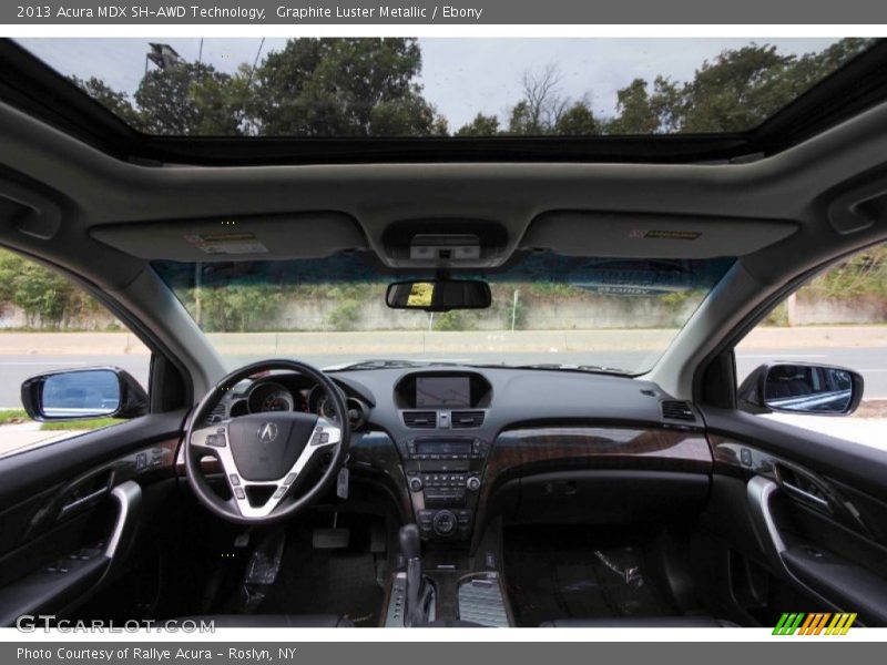 Dashboard of 2013 MDX SH-AWD Technology