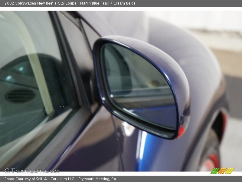 Marlin Blue Pearl / Cream Beige 2002 Volkswagen New Beetle GLS Coupe