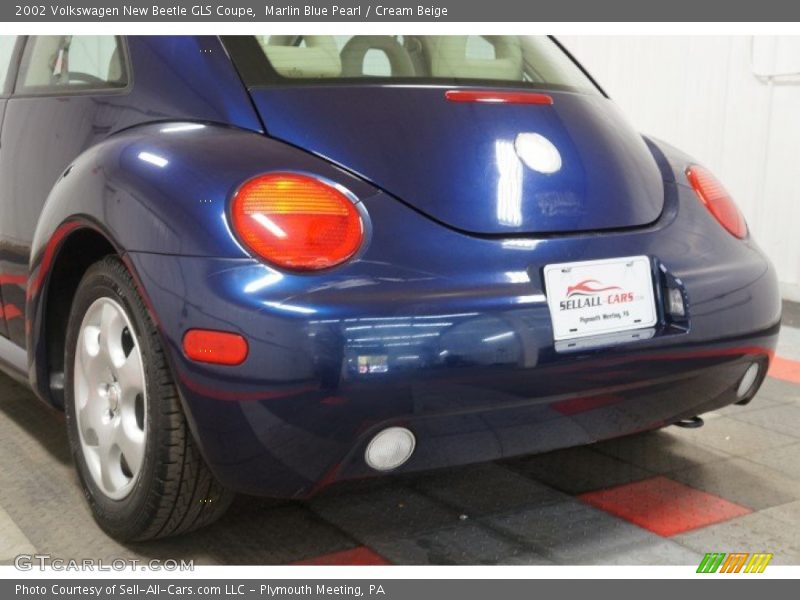 Marlin Blue Pearl / Cream Beige 2002 Volkswagen New Beetle GLS Coupe