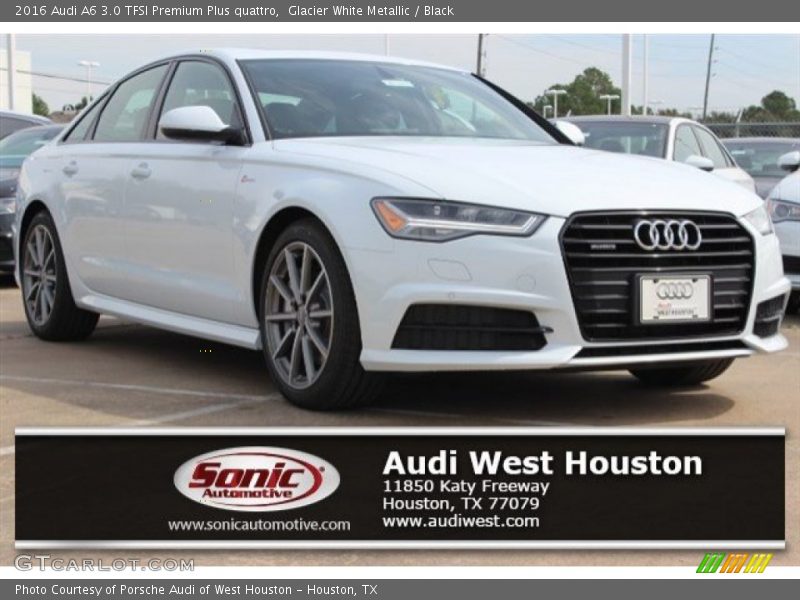 Glacier White Metallic / Black 2016 Audi A6 3.0 TFSI Premium Plus quattro