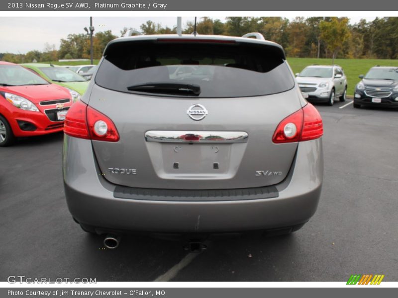 Platinum Graphite / Gray 2013 Nissan Rogue SV AWD