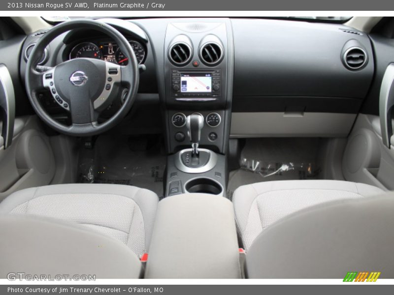 Platinum Graphite / Gray 2013 Nissan Rogue SV AWD