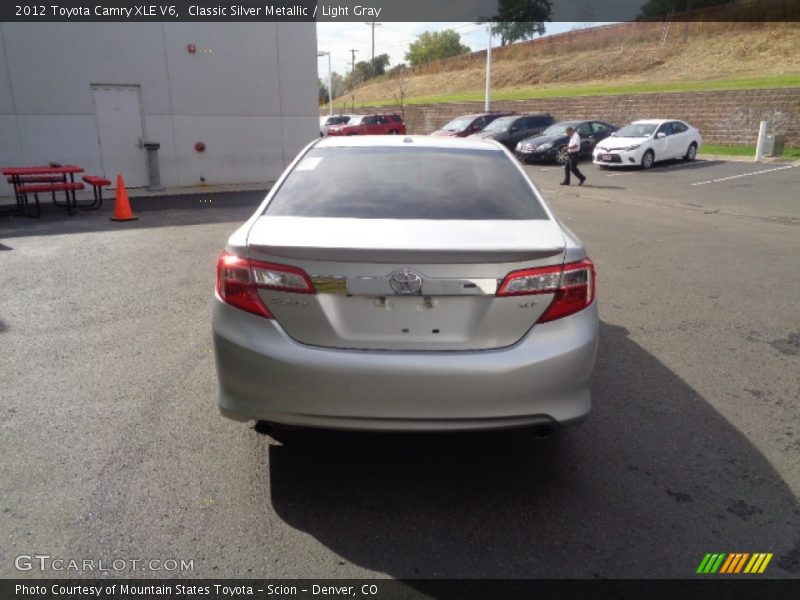 Classic Silver Metallic / Light Gray 2012 Toyota Camry XLE V6