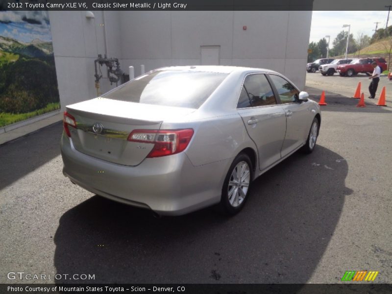 Classic Silver Metallic / Light Gray 2012 Toyota Camry XLE V6