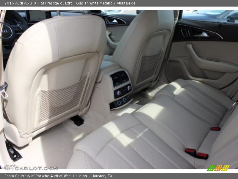 Glacier White Metallic / Atlas Beige 2016 Audi A6 3.0 TFSI Prestige quattro