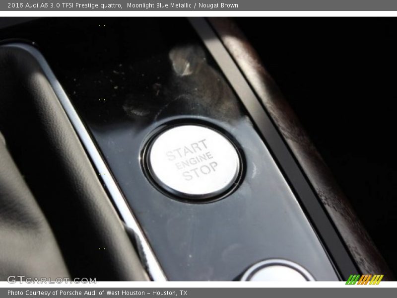 Moonlight Blue Metallic / Nougat Brown 2016 Audi A6 3.0 TFSI Prestige quattro
