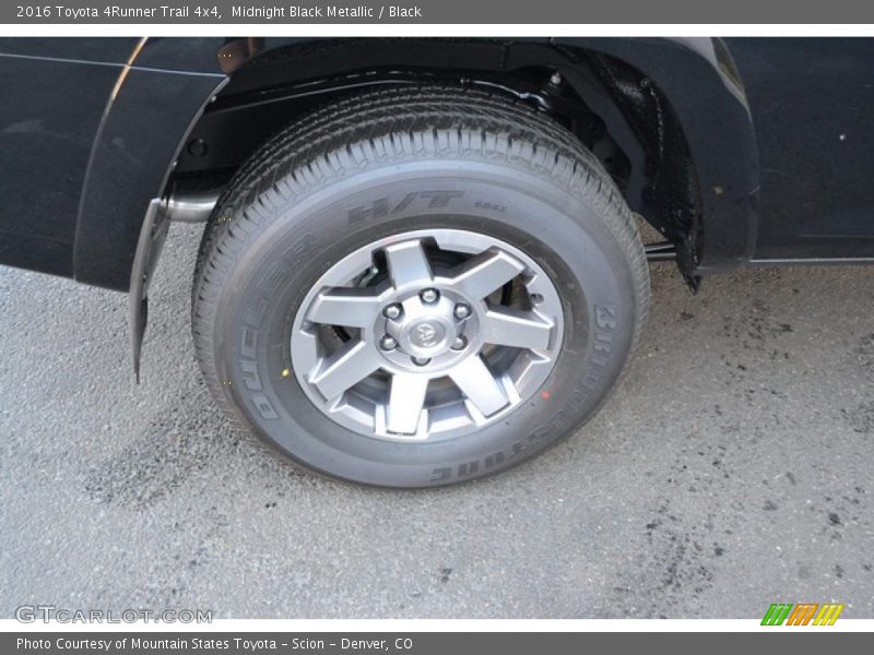 Midnight Black Metallic / Black 2016 Toyota 4Runner Trail 4x4