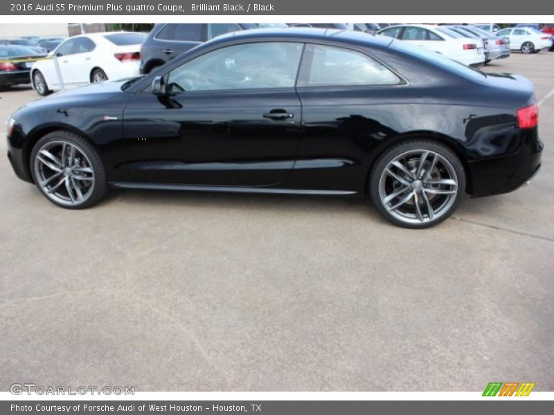 Brilliant Black / Black 2016 Audi S5 Premium Plus quattro Coupe