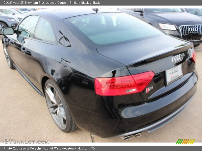 Brilliant Black / Black 2016 Audi S5 Premium Plus quattro Coupe