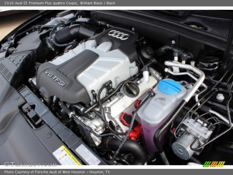 2016 S5 Premium Plus quattro Coupe Engine - 3.0 Liter TFSI Supercharged DOHC 24-Valve VVT V6