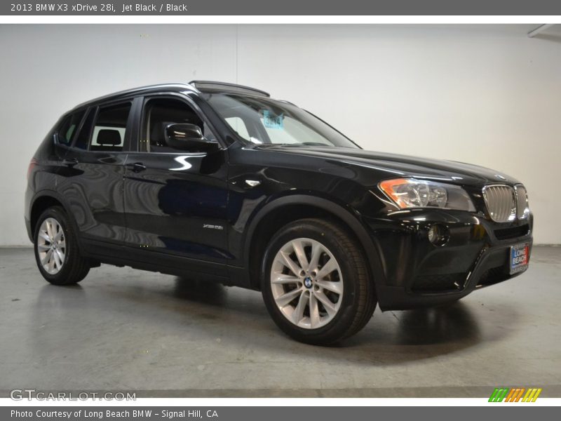 Jet Black / Black 2013 BMW X3 xDrive 28i