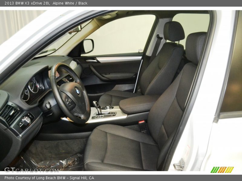 Alpine White / Black 2013 BMW X3 xDrive 28i