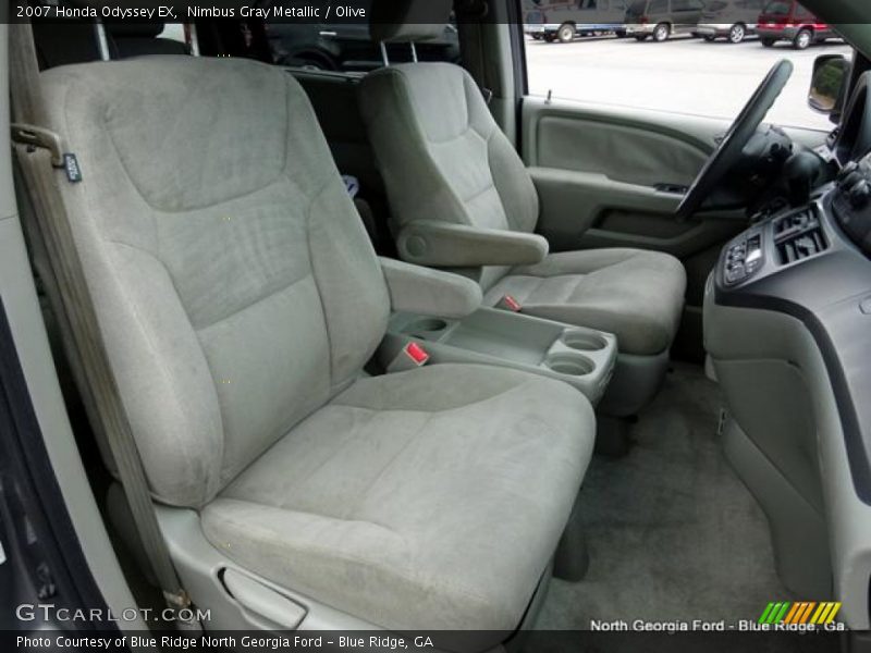 Nimbus Gray Metallic / Olive 2007 Honda Odyssey EX