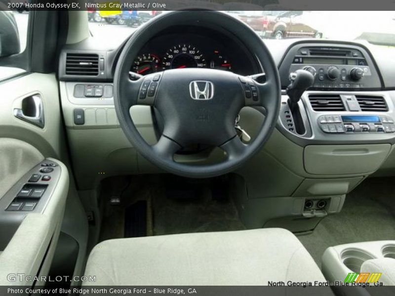 Nimbus Gray Metallic / Olive 2007 Honda Odyssey EX