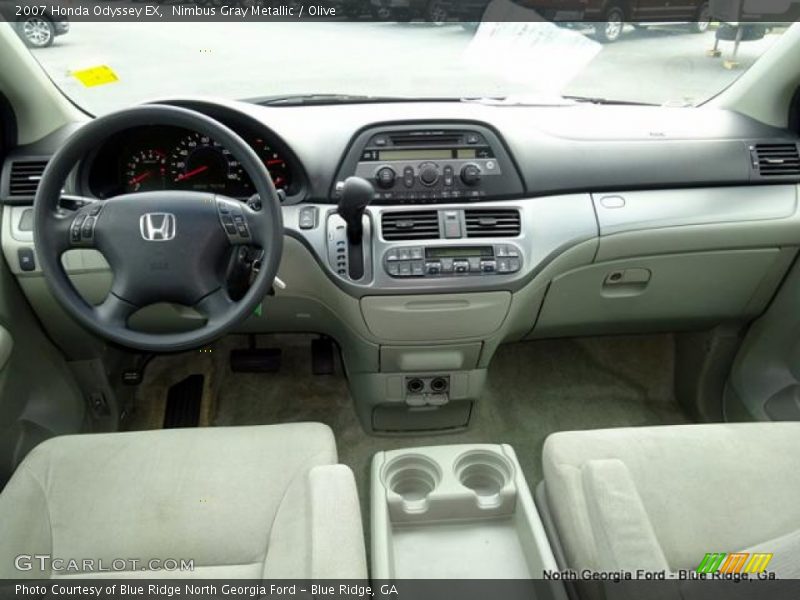 Nimbus Gray Metallic / Olive 2007 Honda Odyssey EX