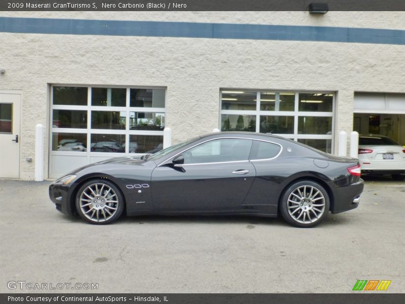 Nero Carbonio (Black) / Nero 2009 Maserati GranTurismo S