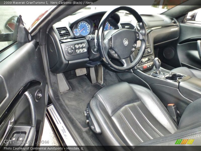 Nero Carbonio (Black) / Nero 2009 Maserati GranTurismo S