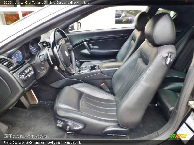 Nero Carbonio (Black) / Nero 2009 Maserati GranTurismo S