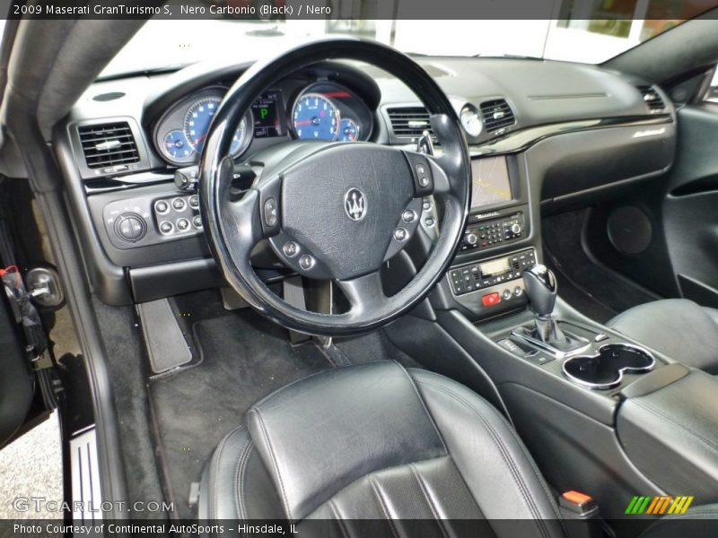 Nero Carbonio (Black) / Nero 2009 Maserati GranTurismo S