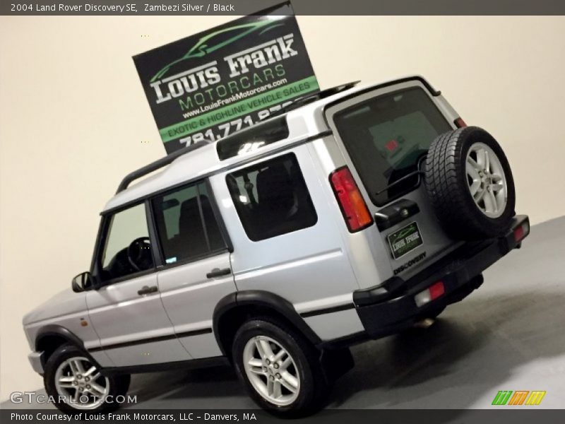 Zambezi Silver / Black 2004 Land Rover Discovery SE