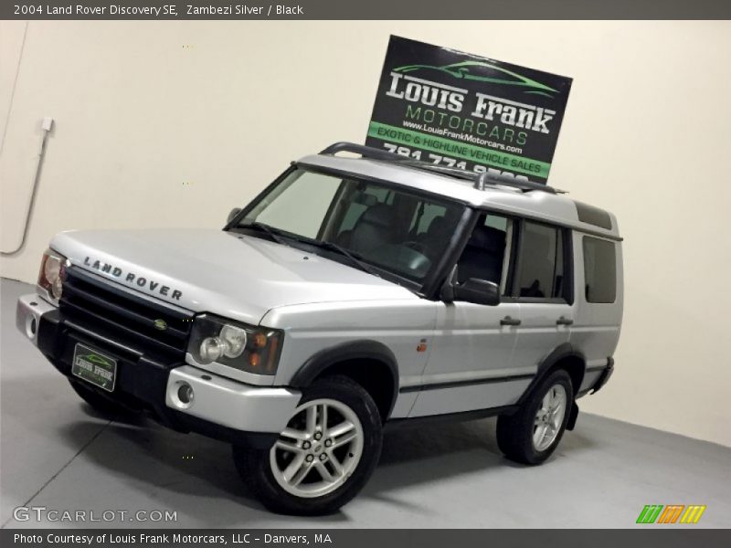 Zambezi Silver / Black 2004 Land Rover Discovery SE