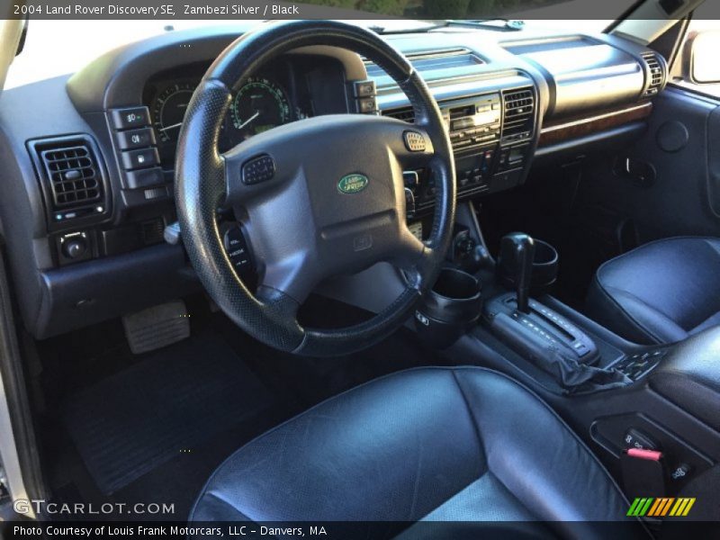 Zambezi Silver / Black 2004 Land Rover Discovery SE