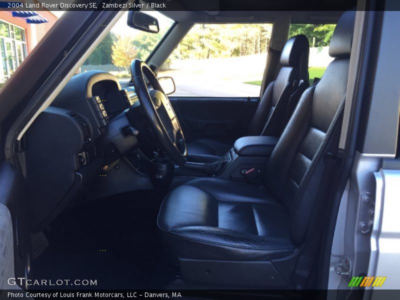 Zambezi Silver / Black 2004 Land Rover Discovery SE