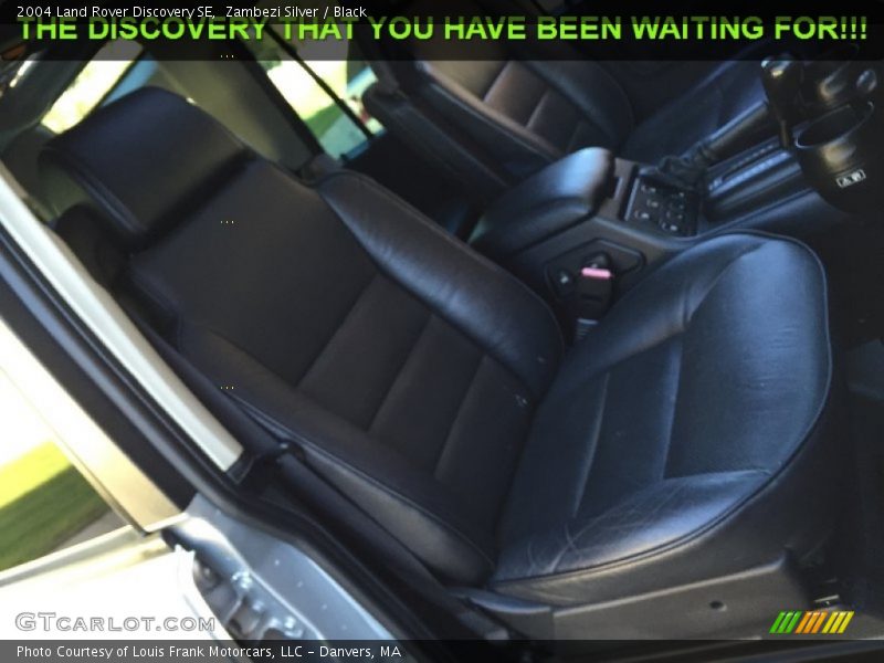Zambezi Silver / Black 2004 Land Rover Discovery SE