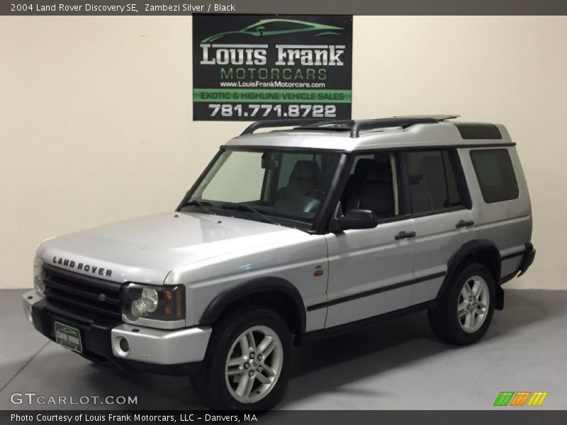 Zambezi Silver / Black 2004 Land Rover Discovery SE