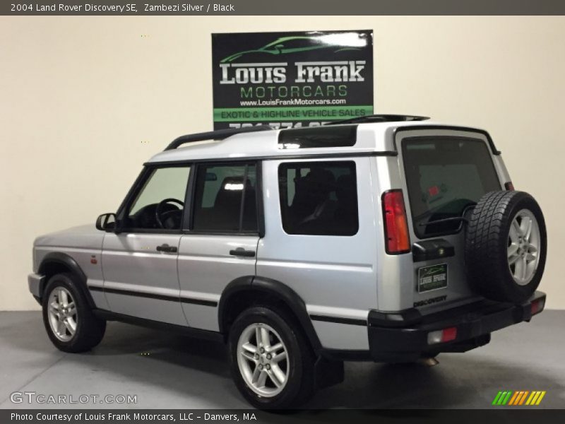 Zambezi Silver / Black 2004 Land Rover Discovery SE