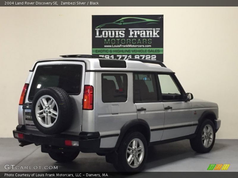 Zambezi Silver / Black 2004 Land Rover Discovery SE