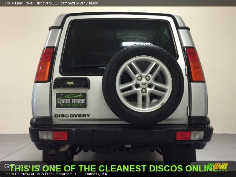 Zambezi Silver / Black 2004 Land Rover Discovery SE