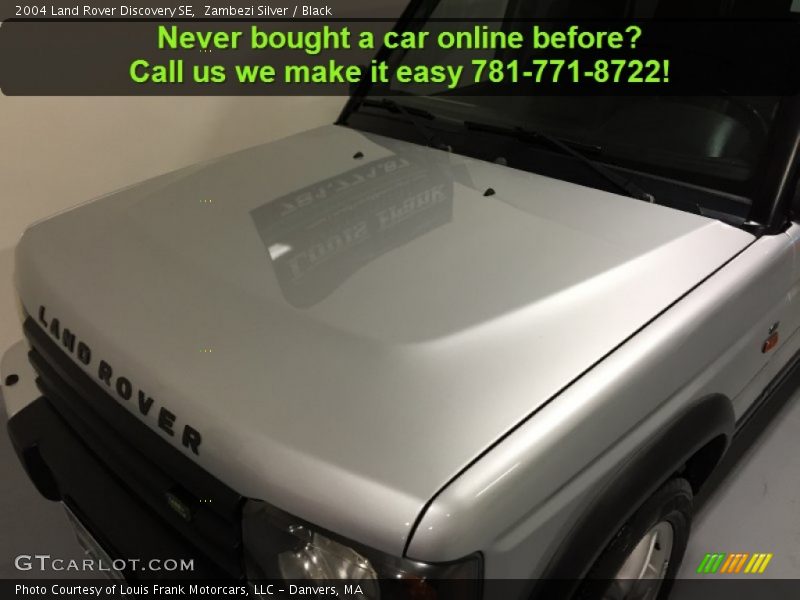 Zambezi Silver / Black 2004 Land Rover Discovery SE