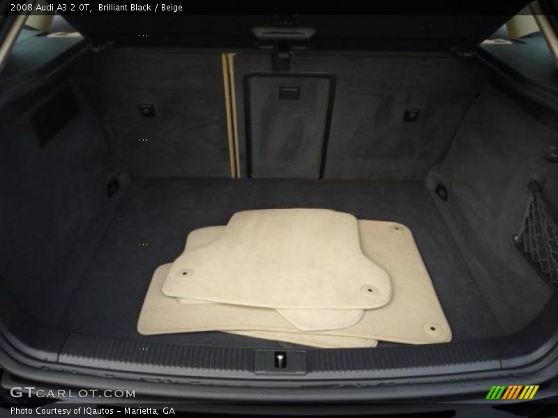 Brilliant Black / Beige 2008 Audi A3 2.0T