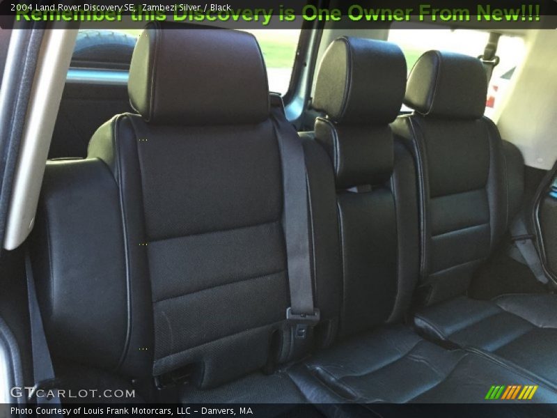 Zambezi Silver / Black 2004 Land Rover Discovery SE