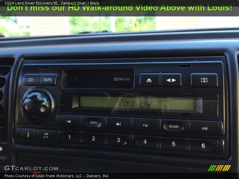 Zambezi Silver / Black 2004 Land Rover Discovery SE