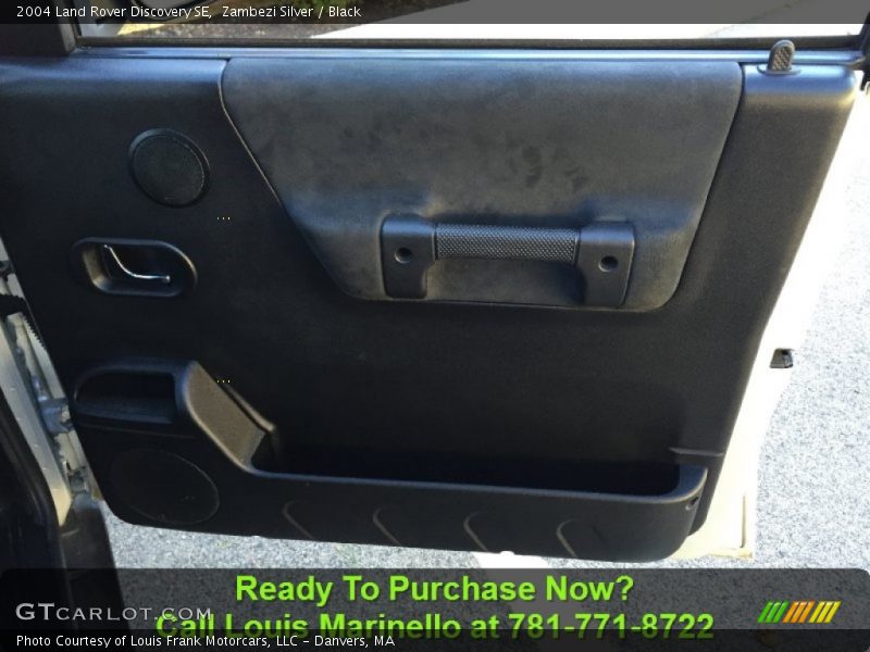 Zambezi Silver / Black 2004 Land Rover Discovery SE