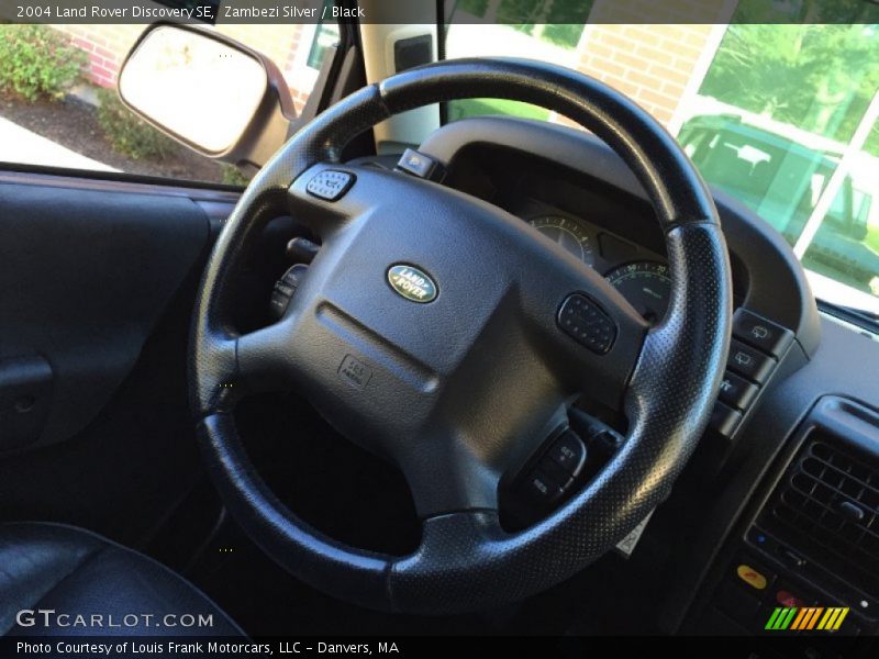 Zambezi Silver / Black 2004 Land Rover Discovery SE